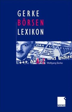Gerke Börsen Lexikon - Gerke, Wolfgang (Hrsg.)