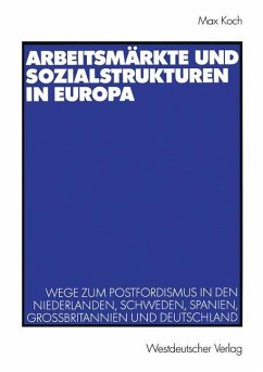 Arbeitsmärkte und Sozialstrukturen in Europa - Koch, Max