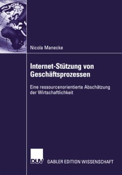Internet-Stützung von Geschäftsprozessen - Manecke, Nicola