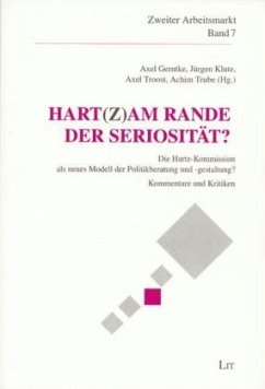 Hart(z) am Rande der Seriosität? - Gerntke, Axel / Klute, Jürgen / Troost, Axel / Trube, Achim (Hgg.)