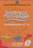 Trainingsprogramm für das Reitabzeichen Klasse 3, 1 CD-ROM