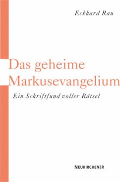 Cover Das geheime Markusevangelium