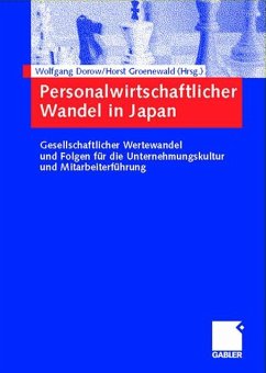 Personalwirtschaftlicher Wandel in Japan - Dorow, Wolfgang / Groenewald, Horst (Hgg.)