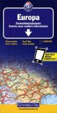 Kümmerly+Frey Karte Europa, Fernverkehrsstrassen Strassenkarte. Europe, Grands axes routiers interurbains. Europe, Long-distance trafic routes. Strade di grande circolzione interurbana