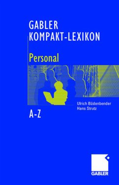 Gabler Kompakt-Lexikon Personal - Büdenbender, Ulrich; Strutz, Hans