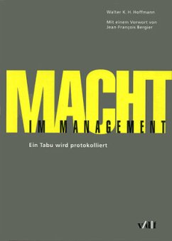 Macht im Management - Hoffmann, Walter H. K.