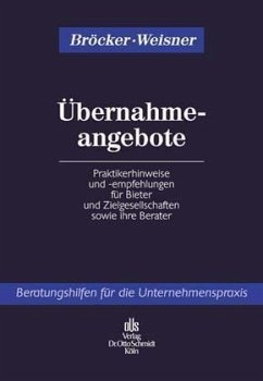 Übernahmeangebote - Bröcker, Norbert;Weisner, Arnd