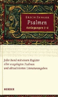 Psalmen, 4 Bde. - Zenger, Erich