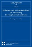 Sanktionen und Vorfeldmaßnahmen zur Absicherung der europäischen Grundwerte