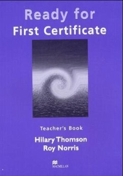 Ready for First Certificate, Teacher's Book - Norris, Roy