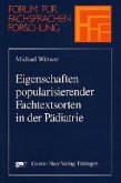 Eigenschaften popularisierender Fachtextsorten in der Pädiatrie