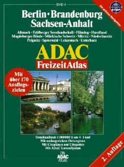 Cover ADAC FreizeitAtlas Berlin, Brandenburg, Sachsen-Anhalt