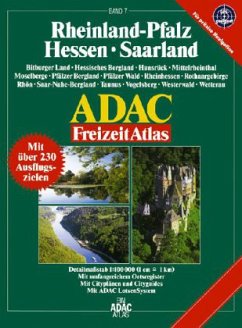 Cover ADAC FreizeitAtlas Rheinland-Pfalz, Hessen, Saarland