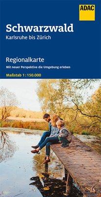 ADAC Regionalkarte 14 Schwarzwald 1:150.000