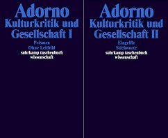 Gesammelte Schriften in 20 Bänden - Adorno, Theodor W.