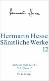 Autobiographische Schriften / Sämtliche Werke 12, Tl.2