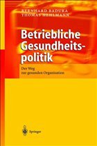 Betriebliche Gesundheitspolitik - Badura, Bernhard / Hehlmann, Thomas