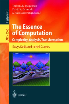 The Essence of Computation - Mogensen, Torben / Schmidt, David / Sudborough, I. Hal (eds.)