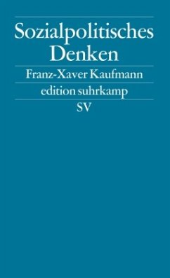 Sozialpolitisches Denken - Kaufmann, Franz-Xaver
