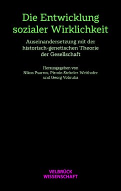 Die Entwicklung sozialer Wirklichkeit - Nikos Psarros / Pirmin Stekeler-Weithofer / Georg Vobruba (Hgg.)