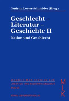 Geschlecht, Literatur, Geschichte - Loster-Schneider, Gudrun (Hrsg.)