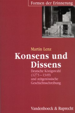 Konsens und Dissens - Lenz, Martin