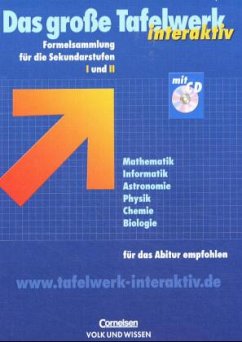 Das große Tafelwerk interaktiv, Ost-Ausgabe, m. CD-ROM