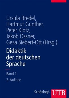 Cover Didaktik der deutschen Sprache, 1. Teilband