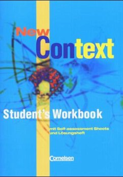 Student's Workbook (mit Lösungen) / New Context, Allgemeine Ausgabe - Schwarz, Hellmut