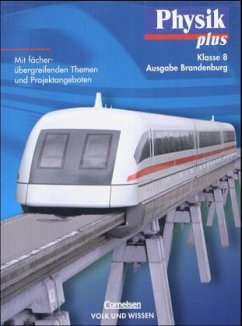 Cover Klasse 8, Lehrbuch / Physik plus, Ausgabe Gymnasium Brandenburg