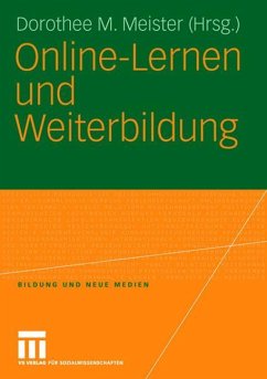 Online-Lernen und Weiterbildung - Meister, Dorothee M. (Hrsg.)