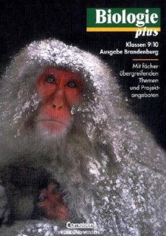 Cover Lehrbuch, Klassen 9/10 / Biologie plus, Ausgabe Brandenburg