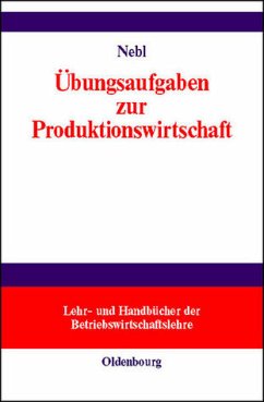 Cover Übungsaufgaben zur Produktionswirtschaft