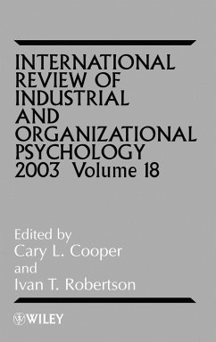 International Review of Industrial & Organizational Psychology 2003 - Cooper, Cary L.; Robertson, Ivan T.