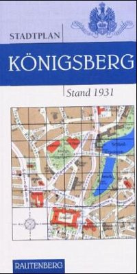 Stadtplan Königsberg, Stand 1931