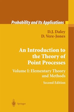 An Introduction to the Theory of Point Processes - Daley, D.J.;Vere-Jones, D.