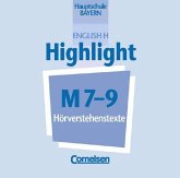 Hörverstehenstexte M 7-9 / English H, Highlight, Hauptschule Bayern 3-5