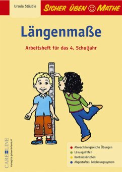 Längenmaße, Arbeitsheft für das 3. und 4. Schuljahr - Stäuble, Ursula