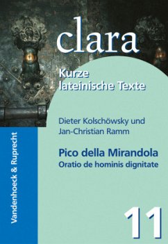 Pico della Mirandola, Oratio de hominis dignitate - Kolschöwsky, Dieter;Ramm, Jan-Christian
