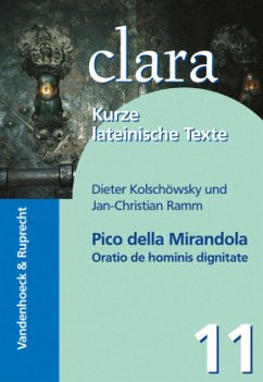 Cover Pico della Mirandola, Oratio de hominis dignitate