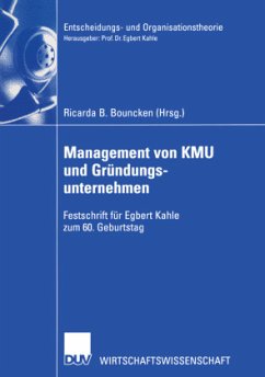 Management von KMU und Gründungsunternehmen - Bouncken, Ricarda B. (Hrsg.)