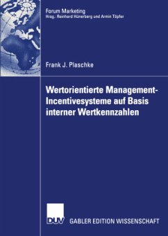 Wertorientierte Management-Incentivesysteme auf Basis interner Wertkennzahlen - Plaschke, Frank J.