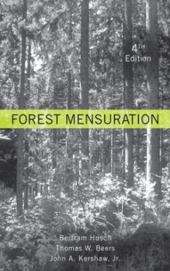 Forest Mensuration - Husch, Bertram; Beers, Thomas W.; Kershaw, John A.