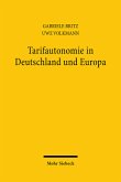 Tarifautonomie in Deutschland und Europa