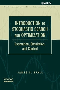 Cover Introduction to Stochastic Search and Optimization