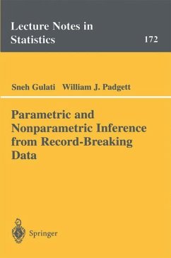 Parametric and Nonparametric Inference from Record-Breaking Data - Gulati, Sneh;Padgett, William J.