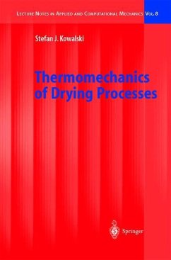 Thermomechanics of Drying Processes - Kowalski, Stefan Jan