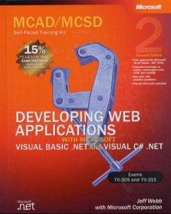 Cover Developing Web Applications with Microsoft Visual Basic .NET and Microsoft Visual C sharp .NET, w. CD-ROM and DVD-ROM
