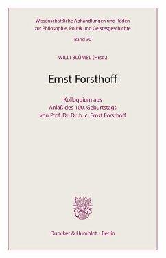 Ernst Forsthoff. - Blümel, Willi (Hgg.) in Gemeinschaft mit Karl Doehring / Hans H. Klein