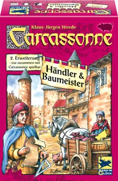 Schmidt 48135 - Carcassonne 2. Erweiterung: Händler & Baumeister